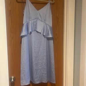 Pale blue dress from Banana Republic